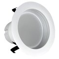 Feit Electric Recessed Downlight, 72 W, 120 V, LED Lamp, Aluminum, White LEDR4B/950CA/MP/6